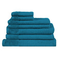 Jenny Mclean Royal Excellency 7 Piece Teal Towel Pack (6627894034476)