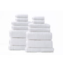 Renee Taylor Aireys 14 Piece Snow Bath Towel Pack (6755231432748)