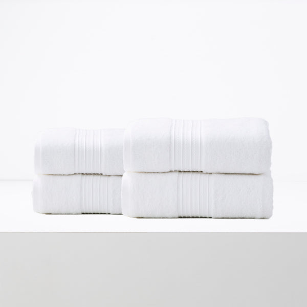 Renee Taylor Brentwood 650 GSM Low Twist Bright 4 Pack Bath Sheet (6626564079660)