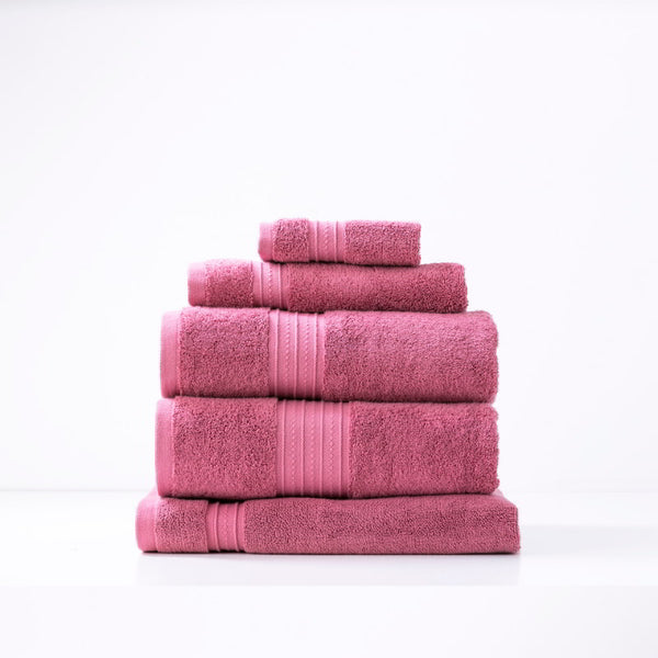 Renee Taylor Brentwood Low Twist 5 Piece Rosebud Towel Pack (6626584526892)