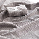 Renee Taylor Cambridge Textured 2 Piece Fossil Bath Sheet Pack