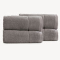 Renee Taylor Cambridge Textured 4 Piece Fossil Bath Sheet Pack