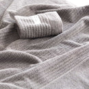 Renee Taylor Cambridge Textured 4 Piece Fossil Bath Sheet Pack