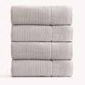 Renee Taylor Cambridge Textured 4 Piece Pumice Stone Bath Towel Pack