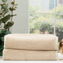 Renee Taylor Cobblestone 2 Pack Stone Bath Sheet (6624936099884)
