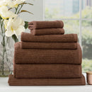 Renee Taylor Cobblestone 7 Piece ToffeeTowel Pack (6624952713260)