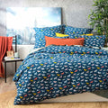 Renee Taylor European Vintage Washed Printed Cotton Novelty Quilt Cover Set (6624840843308)