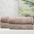 Renee Taylor Stella 4 Piece Pewter Bath Towel Pack (6625260142636)