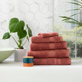 Renee Taylor Stella 5 Piece Brick Towel Pack (6625260896300)