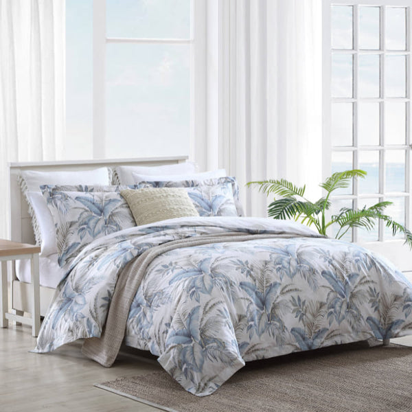 Tommy Bahama Bakers Bluff Printed Cotton Quilt Cover Set (6989811318828)