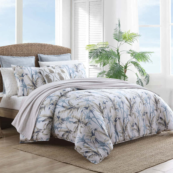 Tommy Bahama Catalina Printed Cotton Quilt Cover Set (6989821181996)