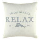 Tommy Bahama Relax Grey 45x45cm Cushion (6990699397164)