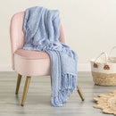 Renee Taylor Crystal Blue Throw