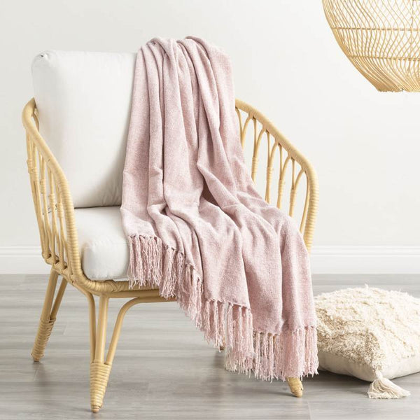 Renee Taylor Newland Chenille Lotus Throw