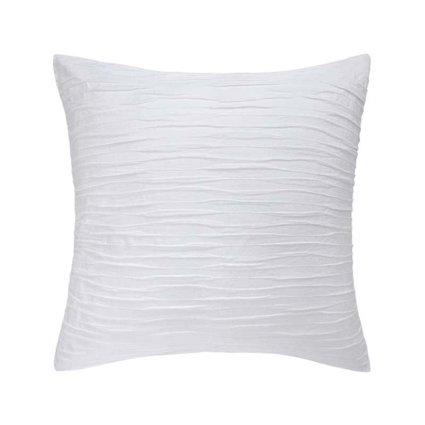 Vintage Design Malvern White Cotton European Pillowcase