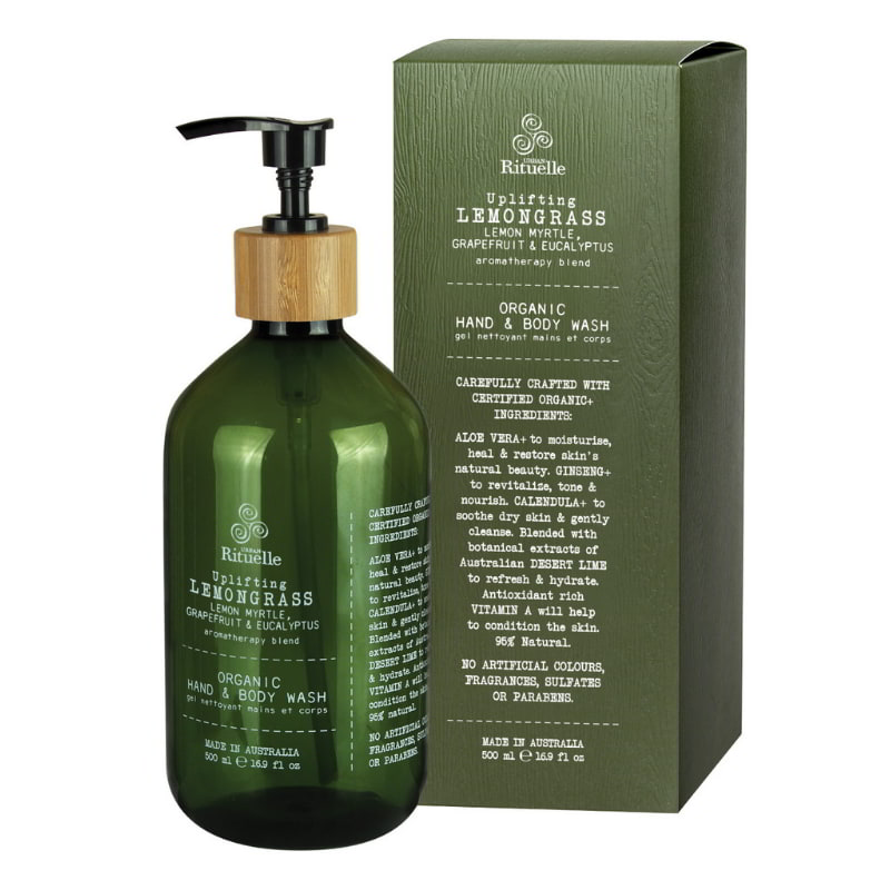 Urban Rituelle Lemongrass, Lemon Myrtle, Grapefruit & Eucalyptus Blend Hand Body Wash (6672548724780)