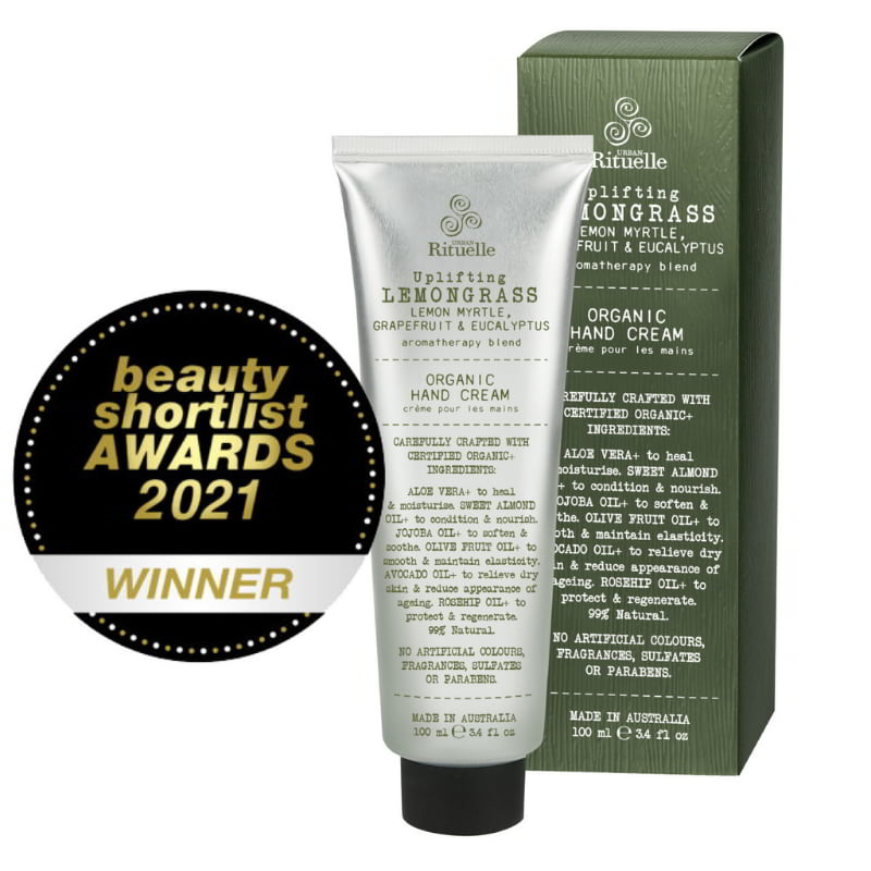 Urban Rituelle Lemongrass, Lemon Myrtle, Grapefruit & Eucalyptus Blend Hand Cream (6672534503468)
