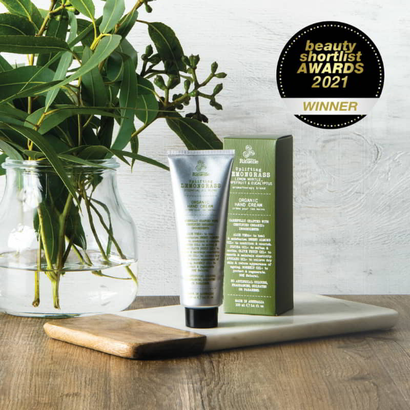 Urban Rituelle Lemongrass, Lemon Myrtle, Grapefruit & Eucalyptus Blend Hand Cream (6672534503468)