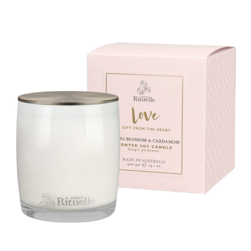 Urban Rituelle Love Neroli Blossom & Cardamom Candle (6672588079148)