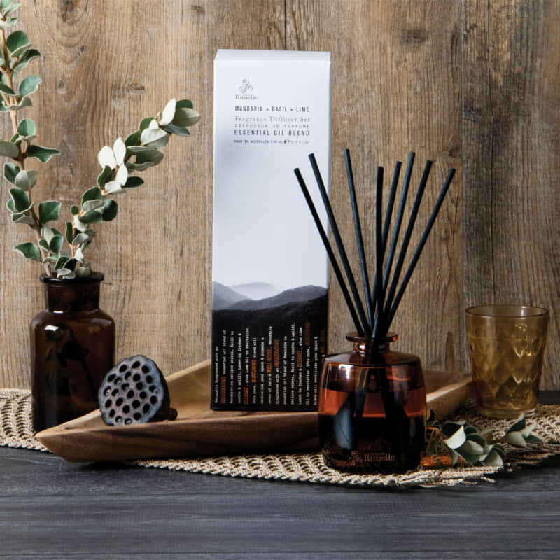 Urban Rituelle Mandarin, Basil & Lime Essential Oils Diffuser Set (6672518774828)