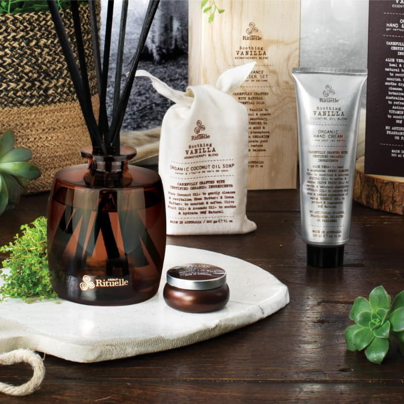 Urban Rituelle Vanilla, Lavender & Geranium Blend Hand Cream (6672535126060)