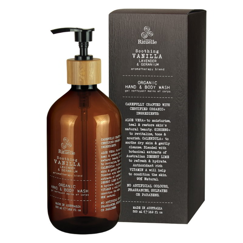 Urban Rituelle Vanilla, Lavender & Geranium Blend Hand Body Wash (6672550428716)
