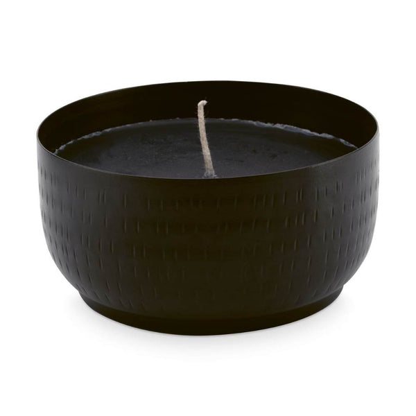 VTWonen Black Metal Cup with Candle 11x5.5cm (6841679052844)