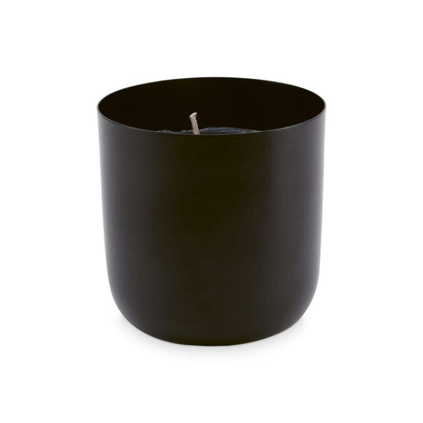 VTWonen Black Metal Cup with Candle 9x9cm (6841675022380)