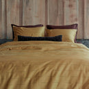 VTWonen Blurred Lines Yellow Cotton Sateen Quilt Cover Set (6831726297132)