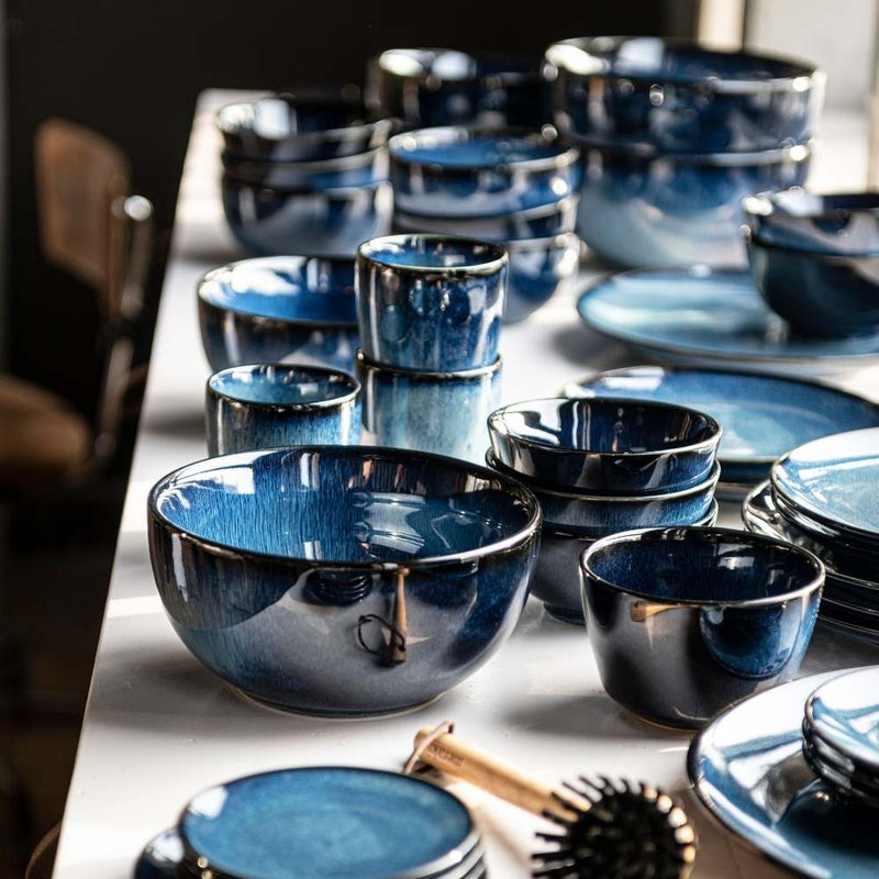VTWonen Dark Blue 12.5cm Bowls Set of 4 (6844130263084)