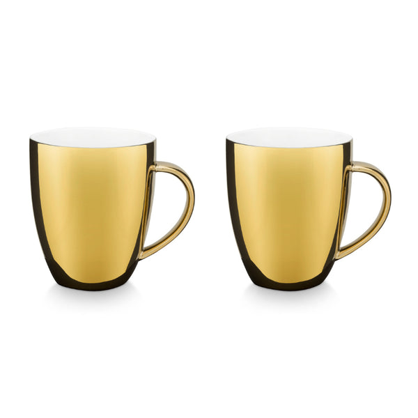 VTWonen Gold 250ml Mugs with Ear Set of 2 (6855085555756)