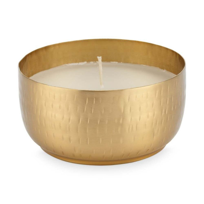 VTWonen Gold Metal Cup with Candle 11x5.5cm (6836438368300)