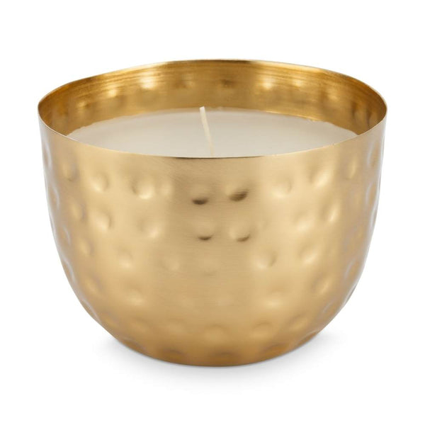 VTWonen Gold Metal Cup with Candle 11x8cm (6836441088044)