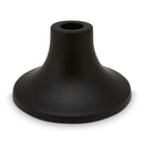 VTWonen Matte Black Metal 11.5x7cm Candle Holder (6845160554540)