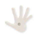 VTWonen Matte White Ecomix Hand Wide Candle Holder (6854512967724)