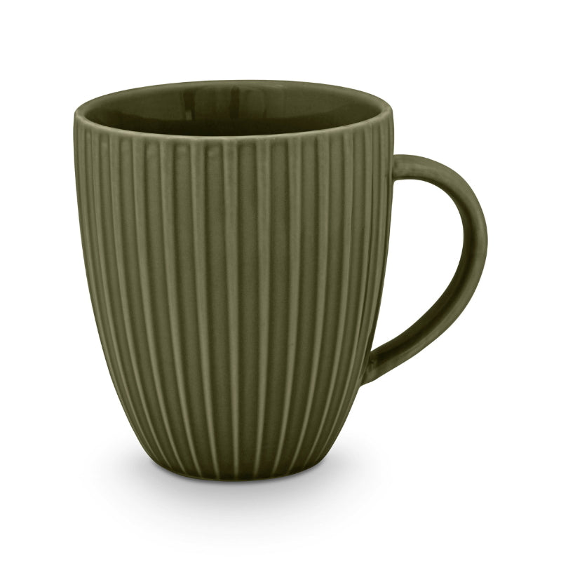 VTWonen Relievo Dark Green 250ml Mug with Ear (6985256796204)