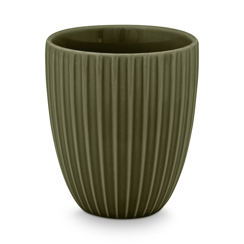 VTWonen Relievo Dark Green 250ml Mug without Ear (6985257222188)