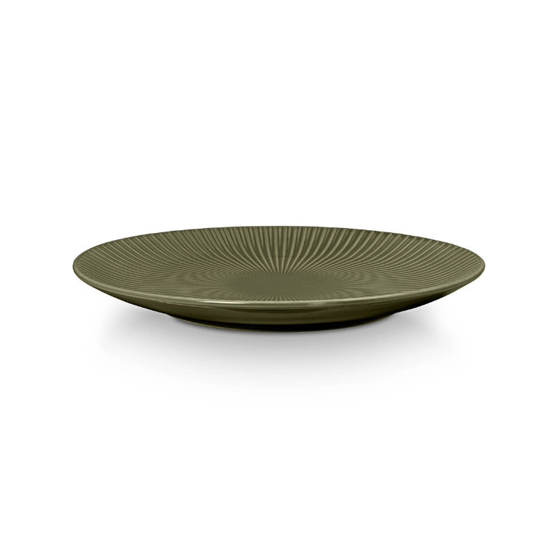 VTWonen Relievo Dark Green 30cm Plate (6985255649324)