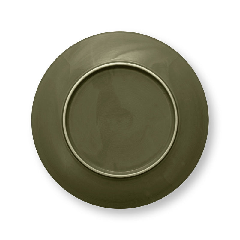 VTWonen Relievo Dark Green 30cm Plate (6985255649324)