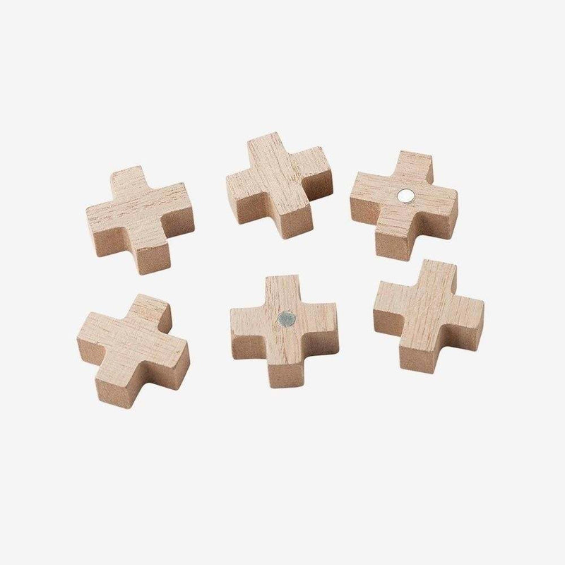 VTWonen Wooden Cross Magnets Set of 6 (6836412350508)