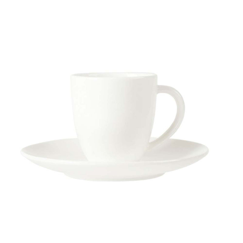 VTWonen White 100ml Coffee Cup and Saucer (6831754543148)