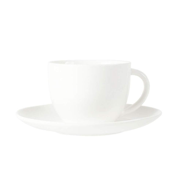VTWonen White 175ml Tea Cup and Saucer (6831747956780)