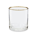 VTWonen Decorative Gold 10cm Glass Vase (6985840001068)