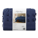 Vintage Design Sans Souci Bijou Blue Quilt Cover Set (6826400481324)