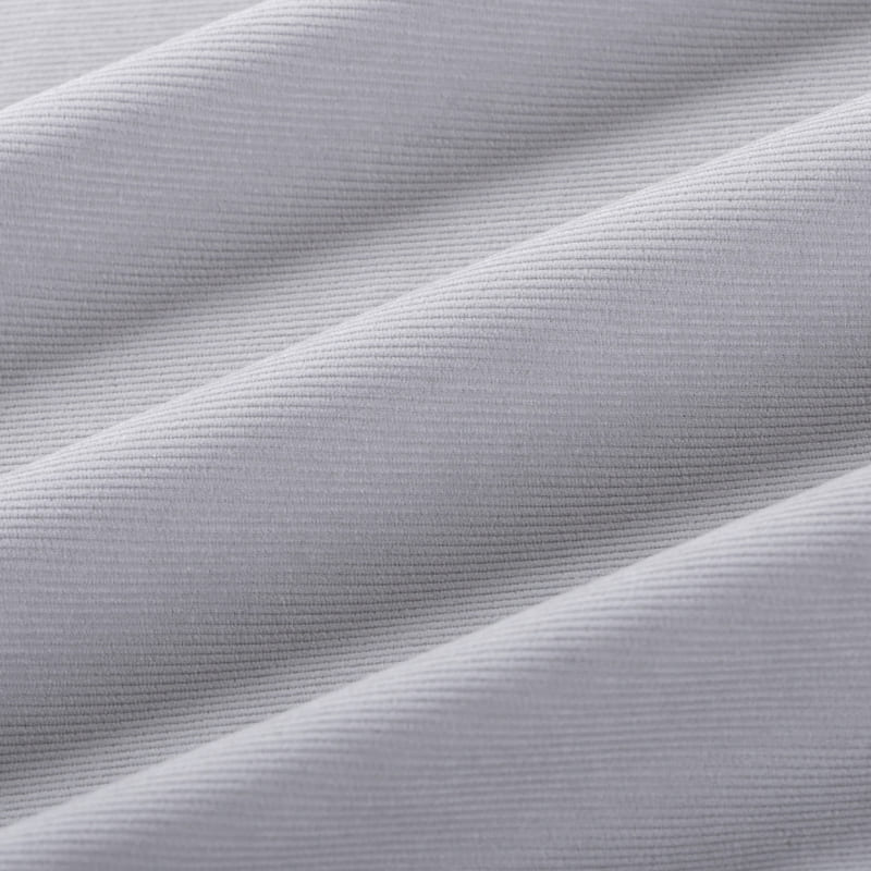 Vintage Design Cotton Corduroy Dove Grey Quilt Cover Set (6674413518892)