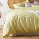 Vintage Design French Linen Butter Quilt Cover Set (6673499422764)