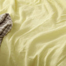 Vintage Design Hugo Cotton Gauze Butter Quilt Cover Set (6879315722284)