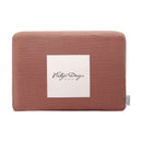 Vintage Design Hugo Cotton Gauze Clay Quilt Cover Set (6879316639788)