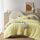 Vintage Design Hugo Cotton Gauze Butter Quilted Coverlet Set (6988509511724)