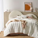 Vintage Design Hugo Cotton Gauze White Quilted Coverlet Set (6988500238380)